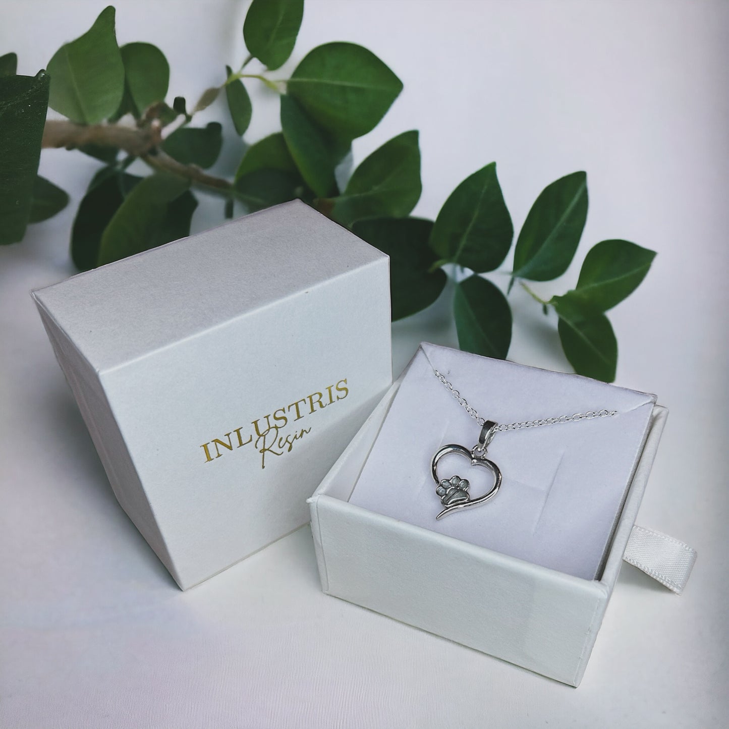 Heart Paw Pendant